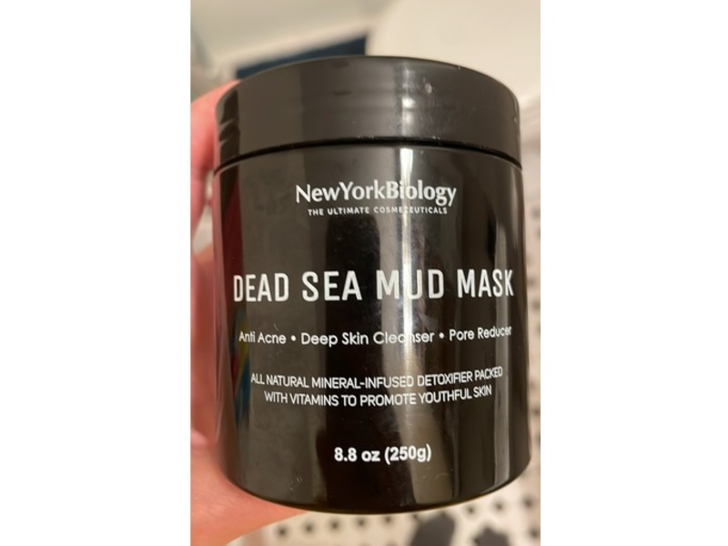 New York Biology Dead Sea Mud Mask, 8.8 fl oz/250 g