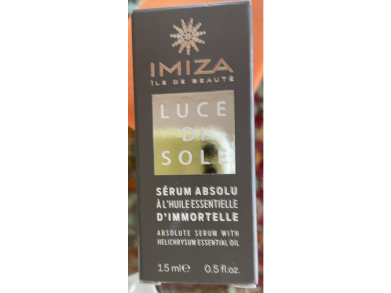 Imiza Absolute Serum Helichrysum Essential Oil, 0.5 fl oz/15 ml