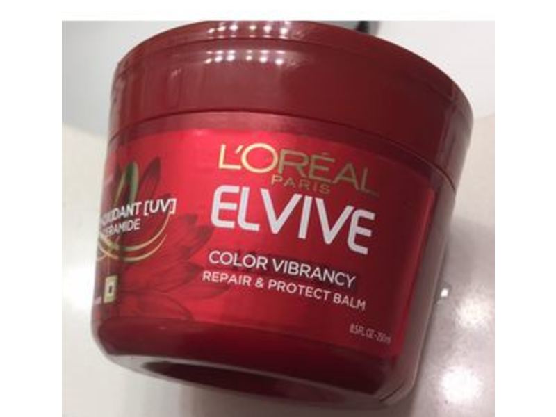 L'oreal Paris Elvive Repair & Protect Balm, Color Vibrancy, 8.5 fl oz/250 mL