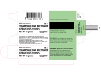 Triamcinolone Acetonide Cream USP, 0.025%, 15 g, Fougera (RX) - thumbnail 1