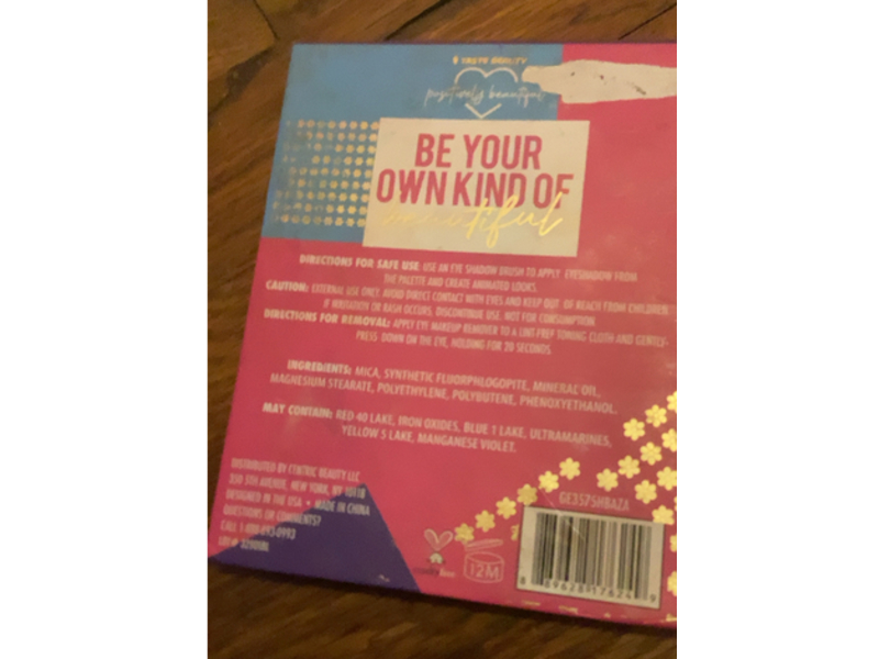 Positively Beautiful Be Your Own Kind Beautiful Eyeshadow Palette, 0.63 oz/18 g