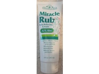 Miracle Of Aloe Miracle Rub Pain Relieving Cream, 42% Aloe, 8 fl oz/240 mL - Image 3