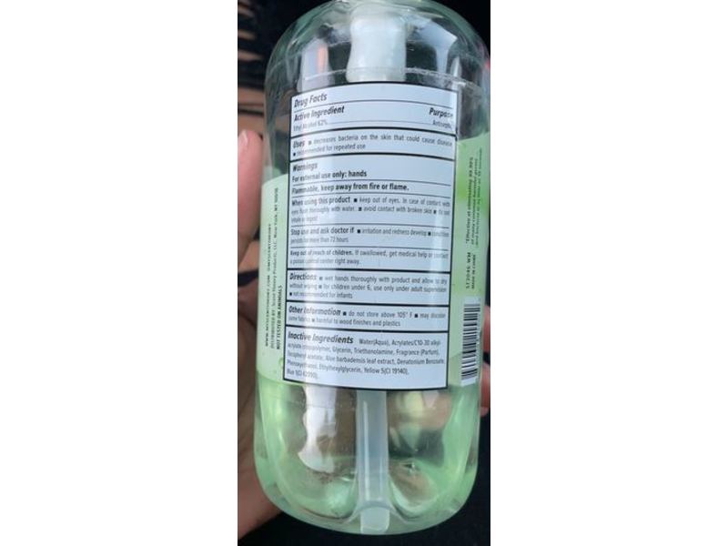 Scent Theory Keep Clean Moisturizing Hand Sanitizer, Aloe, 12 fl oz/355 mL