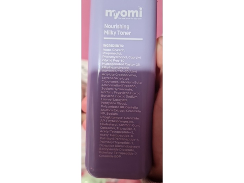 Myomi Nourishing Milky Toner, 6.09 fl oz/180 mL