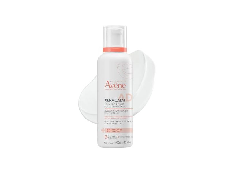 Eau Thermale Avene AD Xeracalm Replenishing Balm, 13.5 fl oz/400 mL