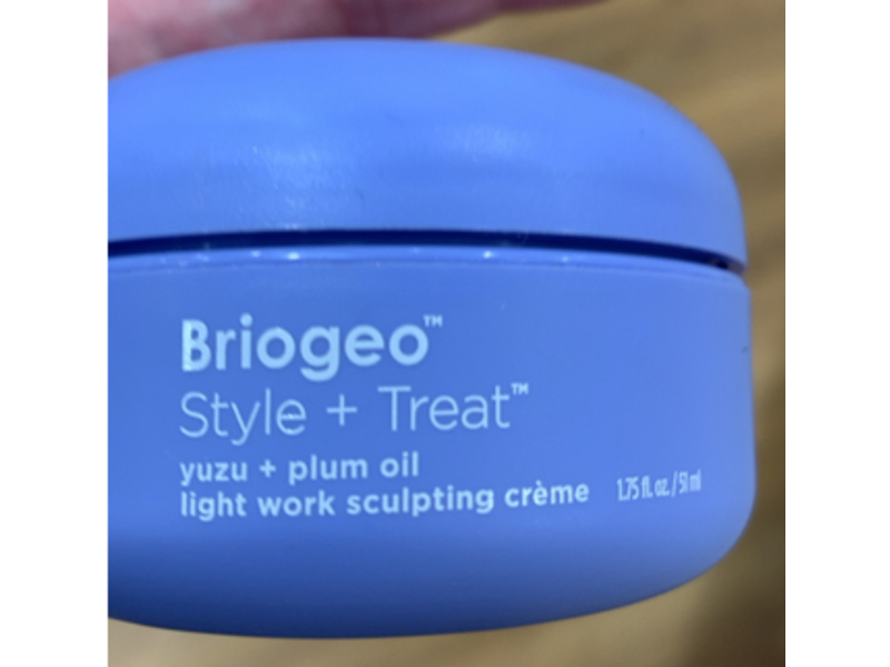 Briogeo Style + Treat Light Work Sculpting Creme, Yuzu + Plum Oil, 1.75 fl oz/51 mL