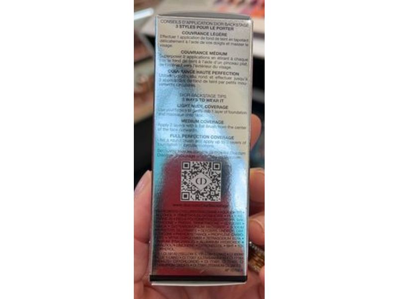 Dior Christian Face & Body Foundation,1 Cool, 1.6 oz/50 mL