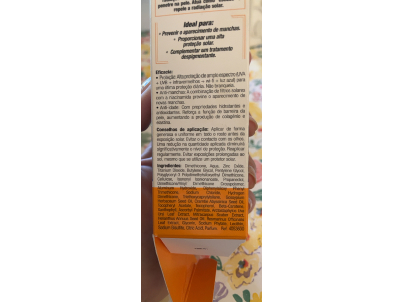 Bella Aurora Bio Fotoprotector Antimanchas, SPF50 PA++++, 1.69 fl oz/50 mL