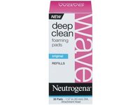 Neutrogena Wave Deep Clean Foaming Pads Refill, Original, 30 Count - Image 2