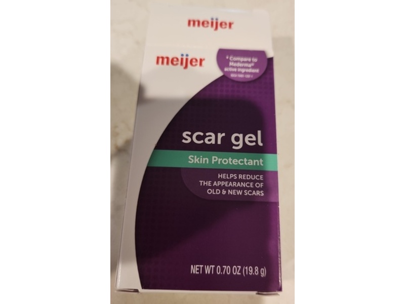 Meijer Scar Gel, Skin Protectant, 0.70 oz/19.8 g