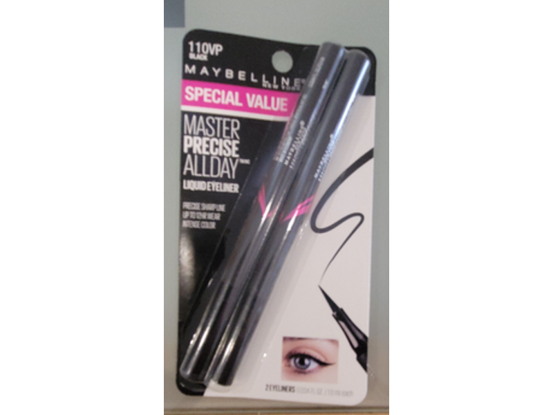 Maybelline Master Precise Allday Liquid Eyeliner, 110 VP Black