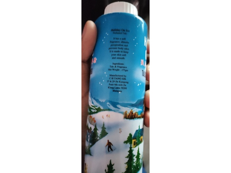 Holiday On Ice Talcum Powder, 175 g