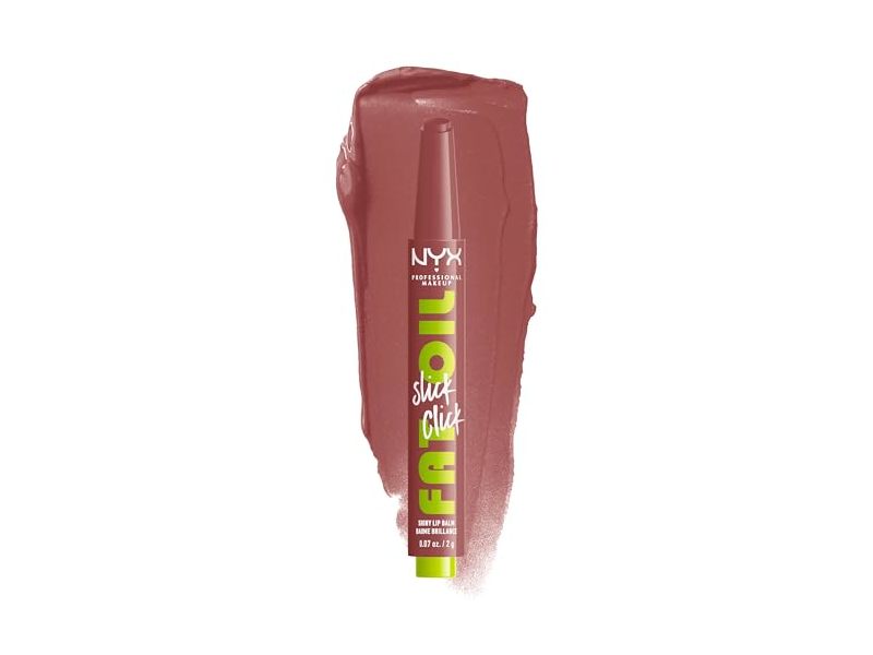 Nyx Professional Makeup Fat Oil Slick Click Shiny Lip Balm, Profile Pic, 0.07 oz/2 g