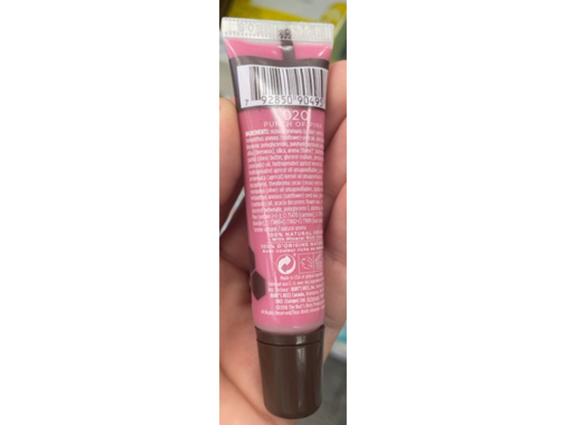 Burt's Bees Lip Gloss, Punch Of Pink, 0.5 oz/14.1 g