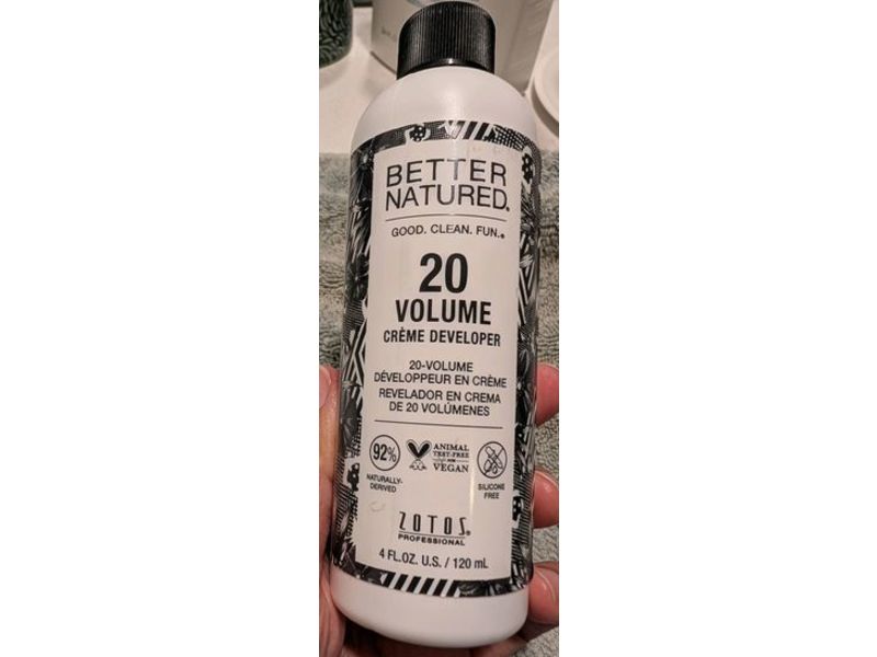 Zotos Professional Better Natured 20 Volume Creme Developer, 4 fl oz/120 mL