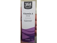 365 Whole Foods Market Vitamin A Serum, Niacinamide & Soapberry Extract, 1 fl oz/30 mL - thumbnail 1