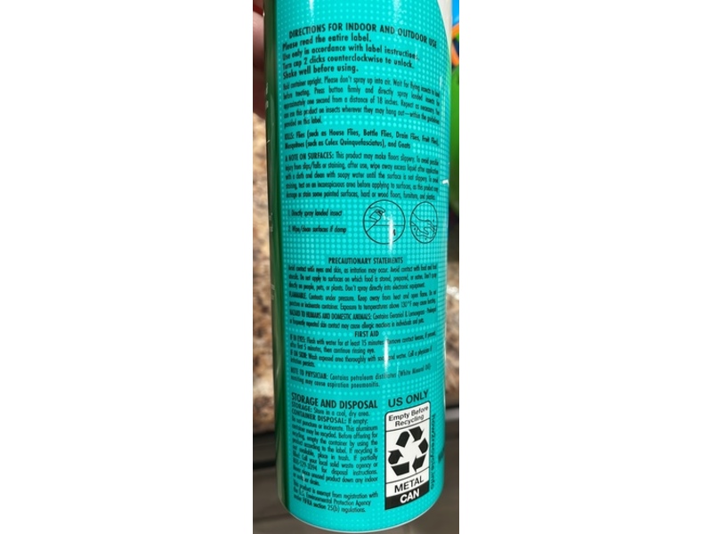 Stem Flies + Mosquitoes + Gnats Killer Spray, 10 oz/283 g