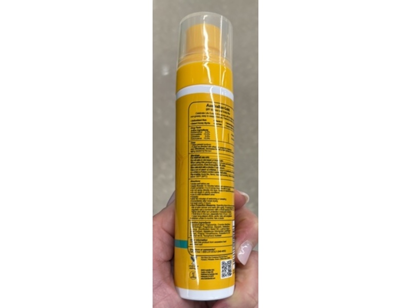 Australian Gold Face & Scalp Sun Protection Sunscreen Mist, SPF 50, 3.4 fl oz/100 mL