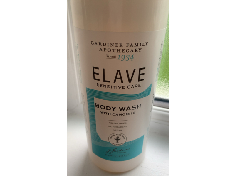 Elave Sensitive Care Body Wash, Camomile, 1 L