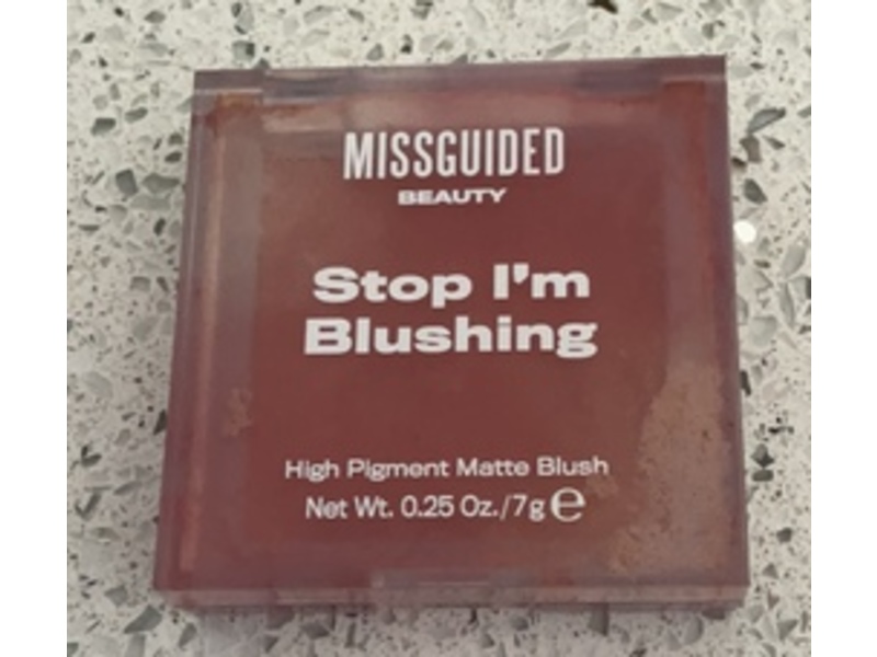 Missguided Beauty Stop I'm Blushing High Pigment Matte Blush, Catching Feelings0.25 oz/7 g