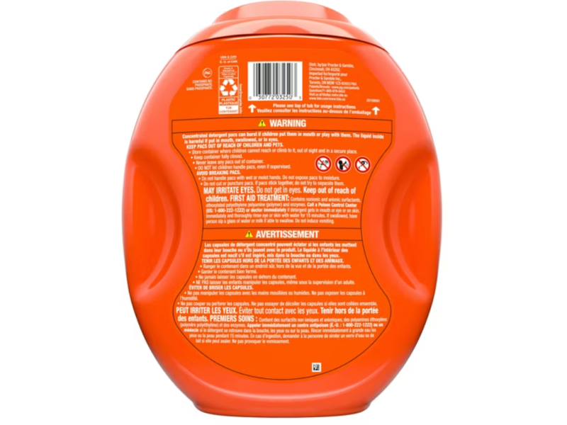 Tide Detergent Pods, Spring Meadow Scent, 112 Loads, 98 oz/2.78 kg, 112 Pacs