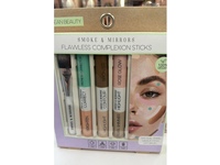 Smoke & Mirrors Flawless Complexion Sticks Set, Corrector + Contour + Highlighter, - Image 3
