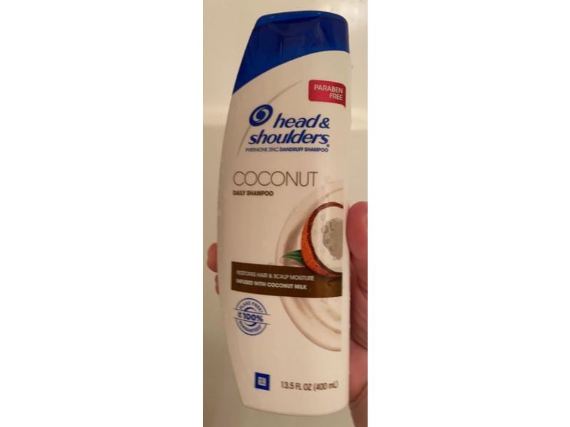 Head & Shoulders Daily Shampoo, Coconut, 13.5 fl oz/400 mL