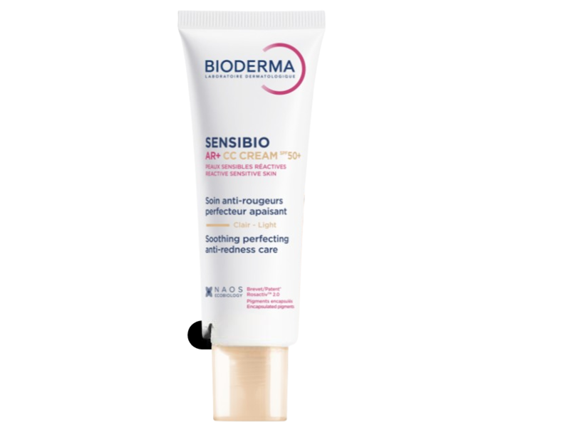 Bioderma AR+ CC Cream, SPF 50+, Light, 1.3 fl oz/40 mL