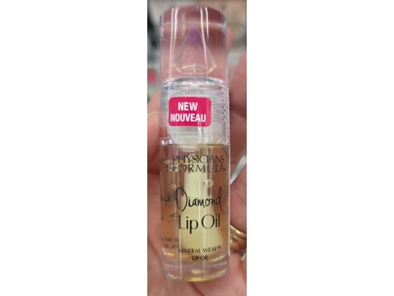 Physicians Formula Mineral Wear Lip Oil, Yellow Diamond, 0.15 fl oz/4.6 mL