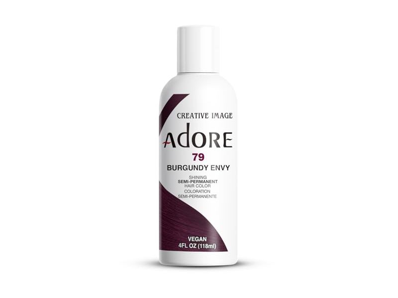 Adore Semi-Permanent Hair Color, 79 Burgundy Envy, 4 fl oz/118 mL