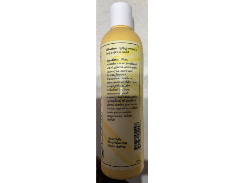Burt's Bees Healthy Healing Body Lotion, Carrot Nutritive, 8 fl oz/235 mL