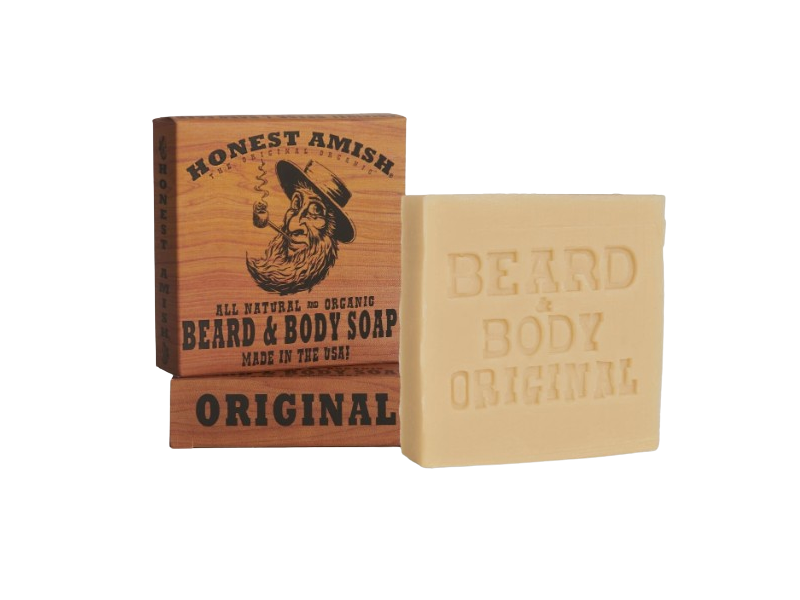 Honest Amish Beard & Body Soap, Original, 150 g