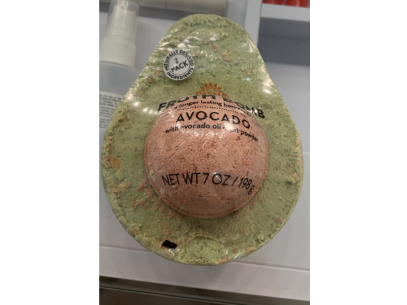 PachaSoap Avocado Froth Bomb, 7 oz/198 g