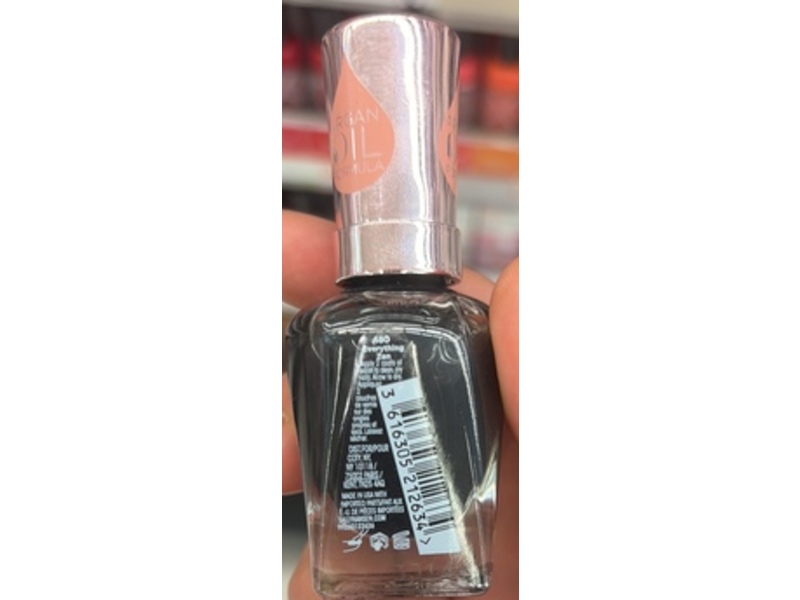 Sally Hansen Color Therapy Nail Polish, 480 Everything Zen​, 0.5 fl oz/14.7 mL