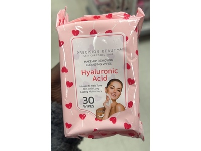 Precision Beauty Make-Up Removing Cleansing Wipes, 30 Count