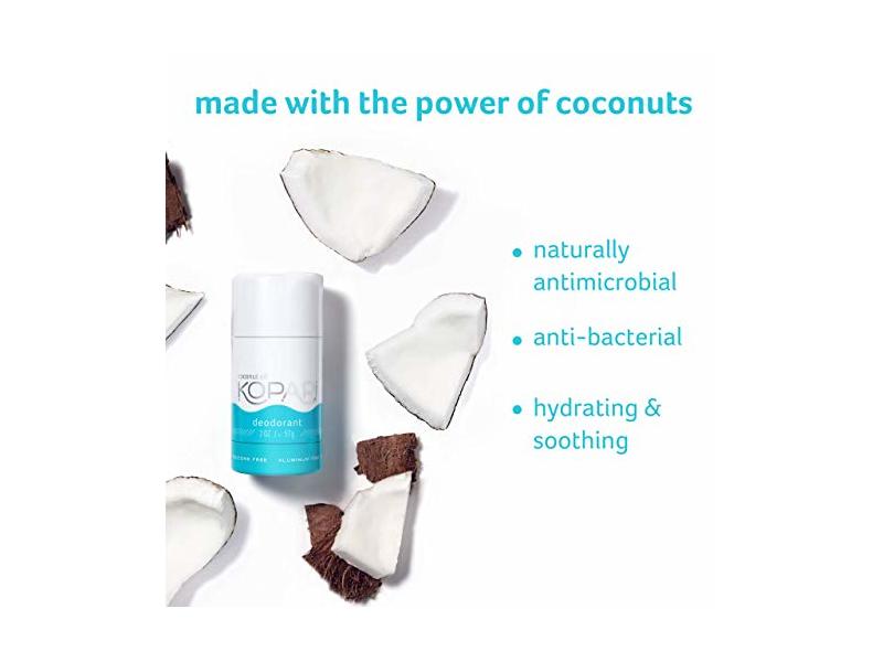 Kopari Deodorant, Tropical, Coconut Oil, 2 oz/57 g