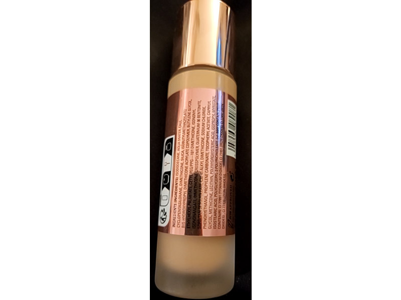 Makeup Revolution London Conceal & Define Full Coverage Foundation, F7, 0.8 fl oz/23 mL