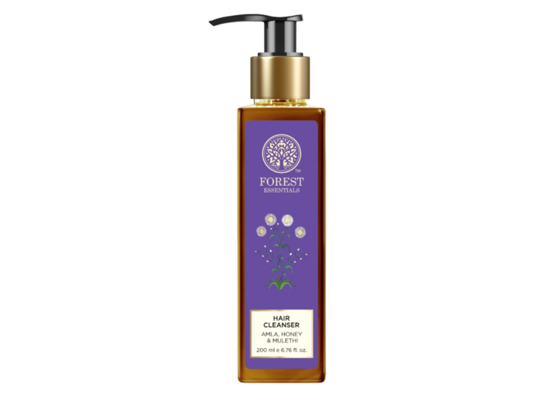 Forest Essentials Hair Cleanser, Amla, Honey & Mulethi, 6.76 fl oz/200 mL
