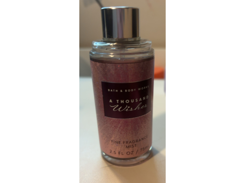 Bath & Body Works Fragrance Mist, A Thousand Wishes, 2.5 fl oz/75 mL