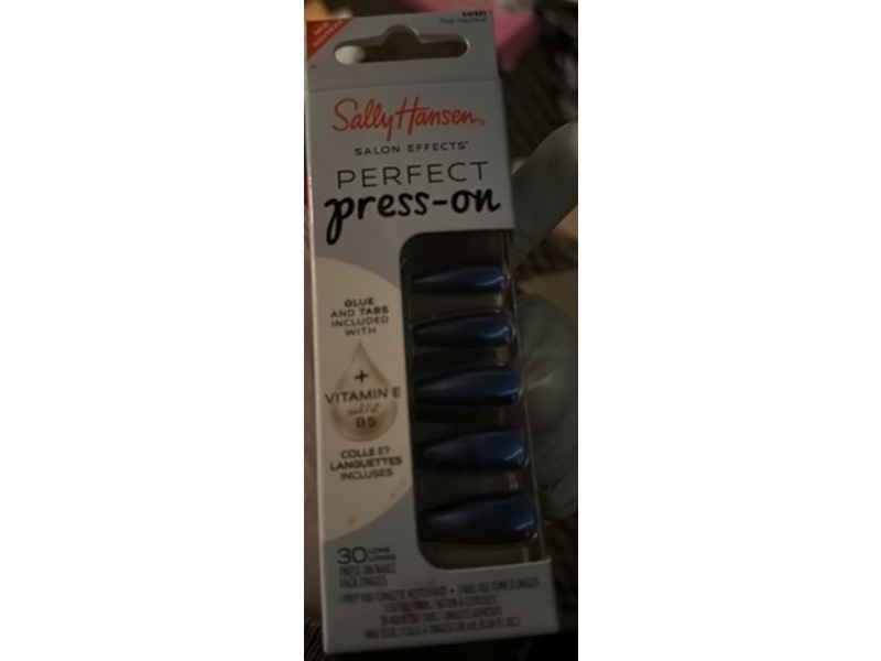 Sally Hansen Salon Effects Perfect Press-On Nails, Hyp-Nautical, 30 Count