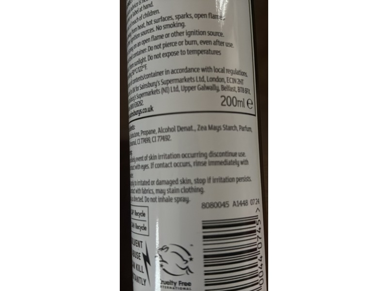 Sainsbury's Dry Shampoo, Blonde, 200 mL