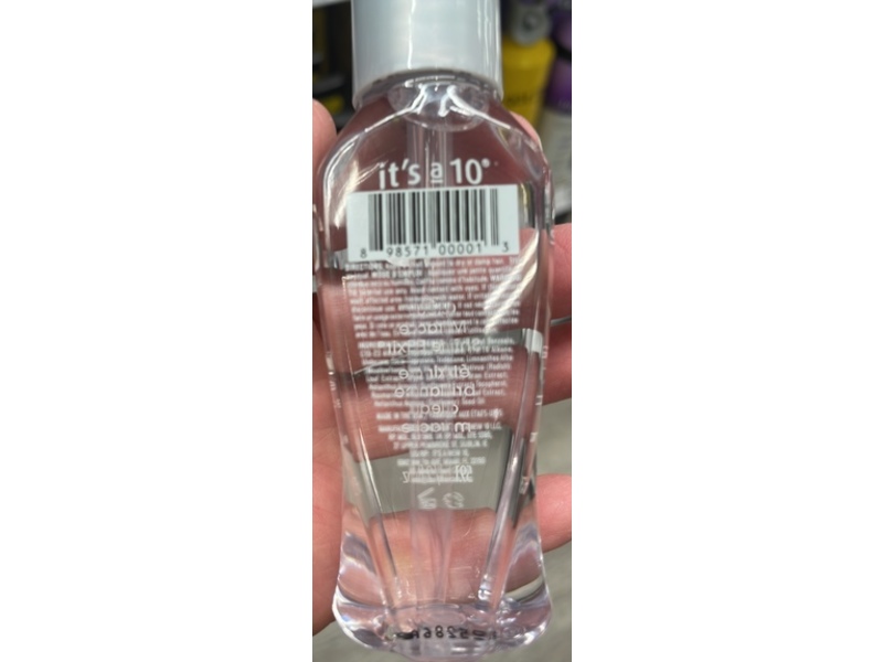 It's A 10 Clear Mir Shine Elixir Liquid Anti-Frizz Treatment, 2 fl oz/59.1 mL