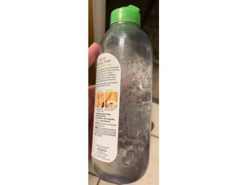 Garnier SkinActive Micellar Cleansing Water, All-in-1 Mattifying, 13.5 fl oz/400 mL