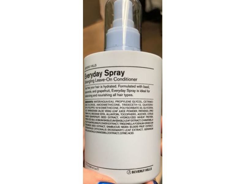 J Beverly Hills Everyday Spray Detangling Leave-In Conditioner, 8 fl oz/236 mL