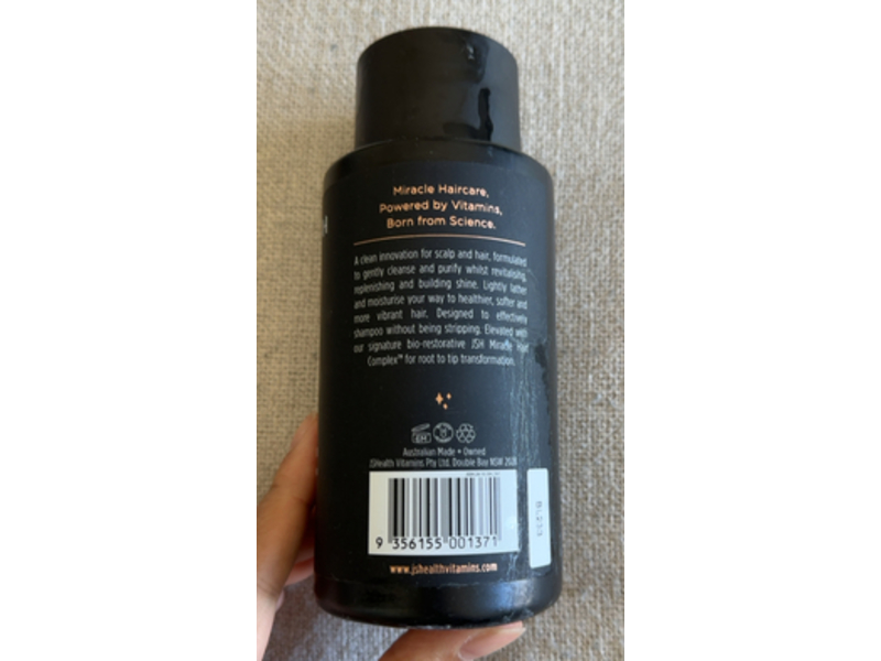 JS Health Cleanse + Revive Purifying Vitamin Shampoo, 11.83 fl oz/350 mL