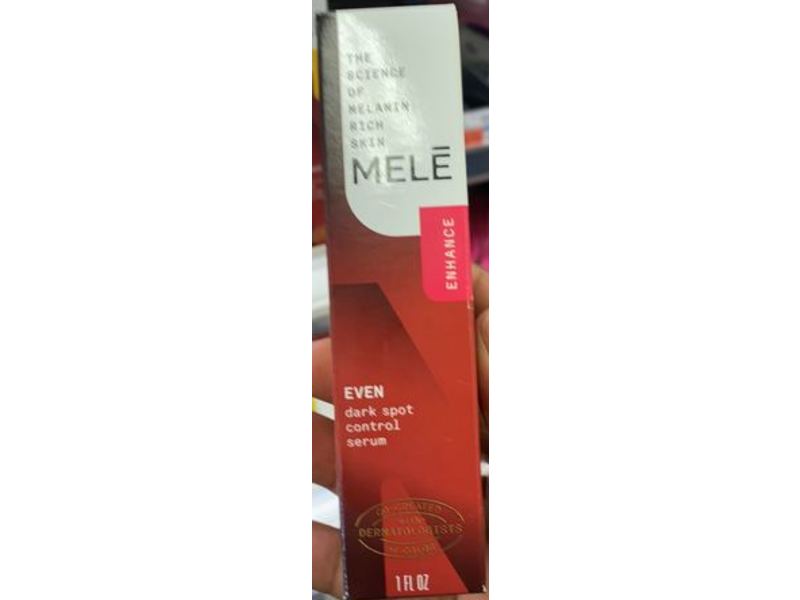 Mele Even Dark Spot Control Serum for Melanin Rich Skin, 1 fl oz
