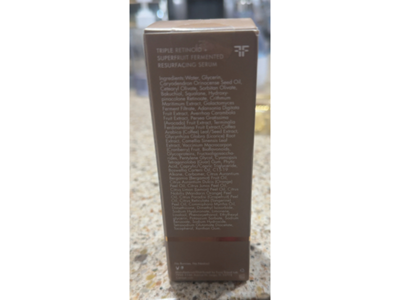 Cacaye Triple Retinoid + Superfruit Fermented Resurfacing Face Serum, 1 fl oz/30 mL