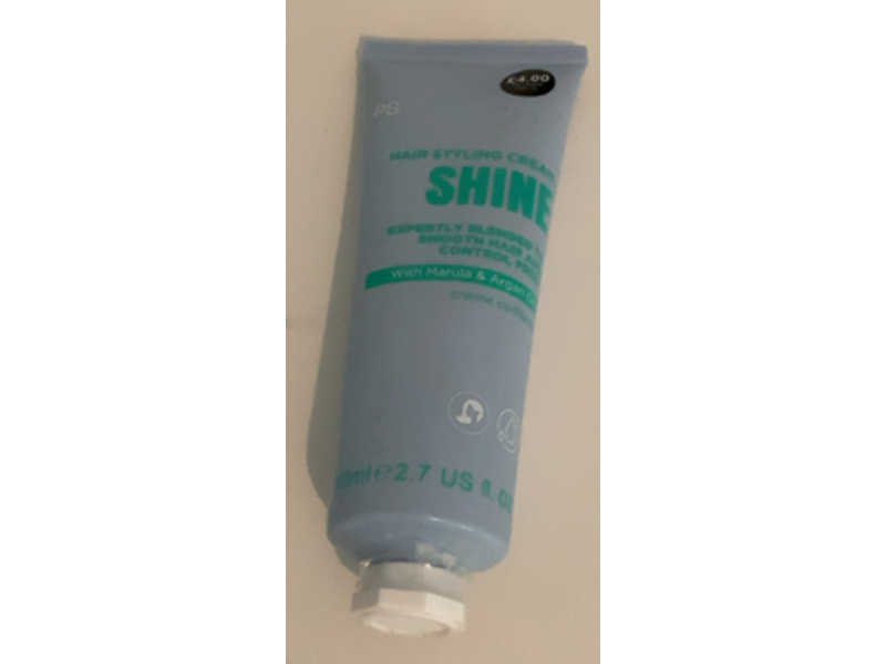 Primark Hair Styling Cream Shine Marula & Argan Oil, 2.7 fl oz