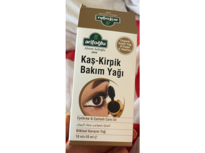 Arifoglu Eyebrow Eyelash Care Oil, 10 mL, Pack Of 2