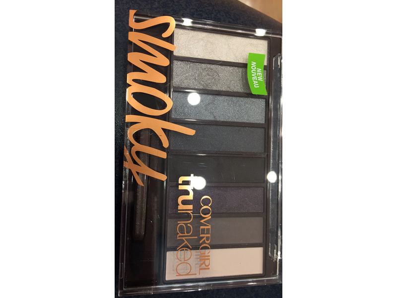 CoverGirl TruNaked Eyeshadow Palette, Smoky, 0.23 oz